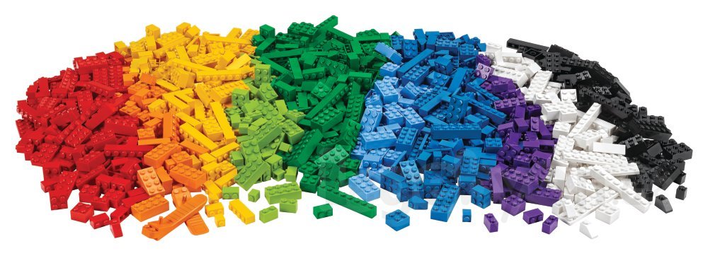 7536 Lego Classic Basis Kreativt Klodssaet 45020 1000 Dele 1